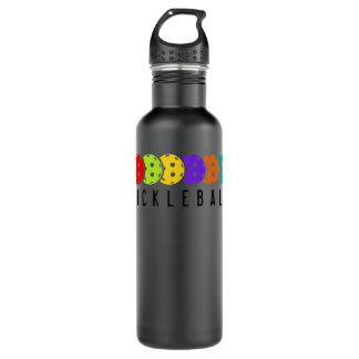 Bouteille D'eau Drôle Pickleball Graphique pour les femmes et les