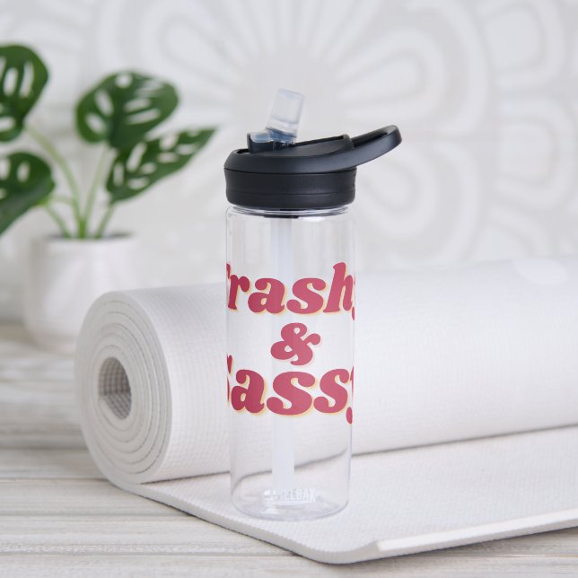 Bouteille D'eau Drôle Trashy & Sassy Cote (Yoga)