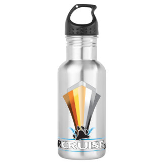 Bouteille d'eau du logo BearCruise.com