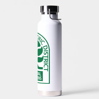 Bouteille d'eau du logo CGA