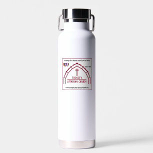 Bouteille d'eau du logo Trinity