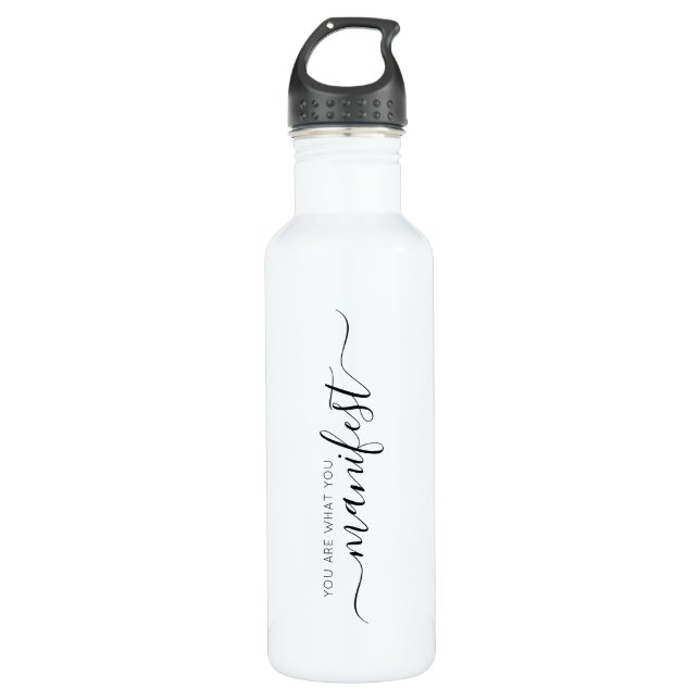Bouteille d'eau du manifeste (Devant)
