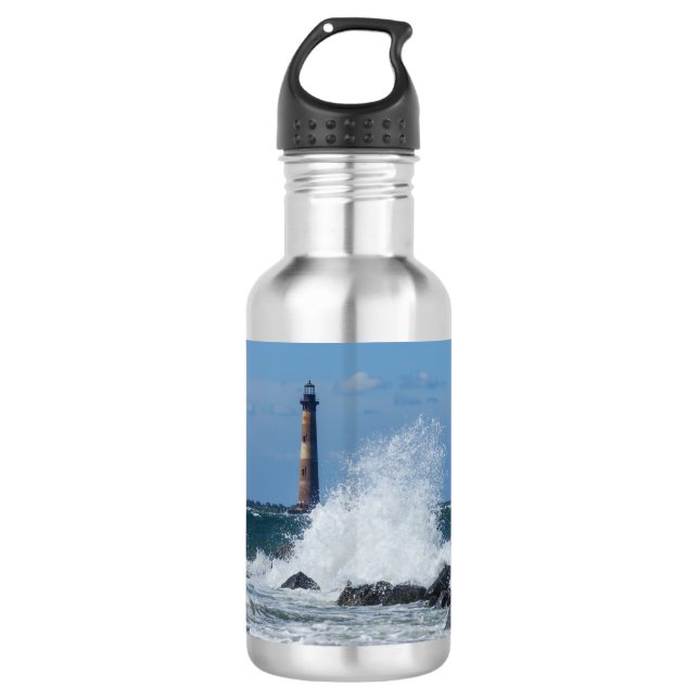 Bouteille d'eau du phare de Morris Island (Devant)