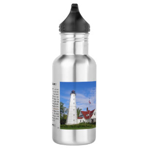 Bouteille d'eau du phare de North Point