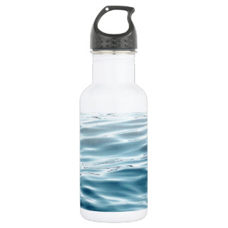 Bouteille D'eau Eau bleue ondulée