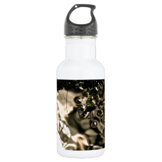 BOUTEILLE D'EAU EAU MIROITANTE AVEC INSECTE
