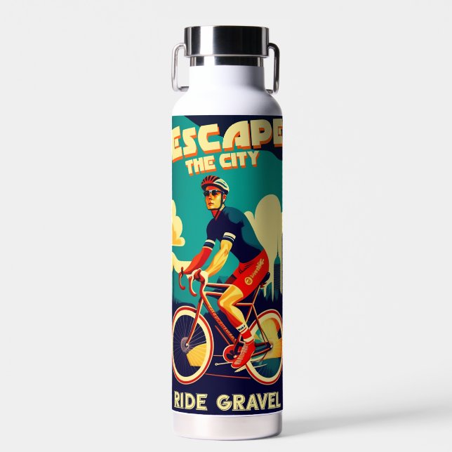 Bouteille D'eau Échapper À La City Ride Gravel Vélo (Avant)