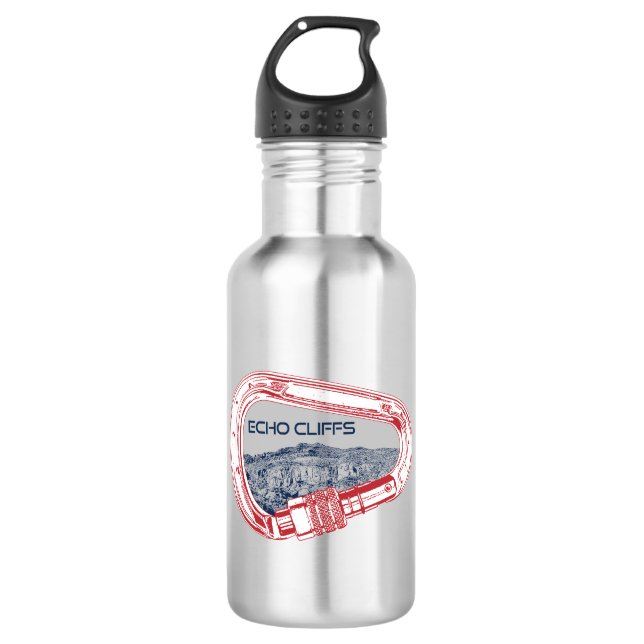 Bouteille D'eau Echo Cliffs California Rock Escalade Carabiner (Devant)