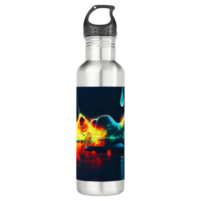 Bouteille D'eau Éclairage Liquide (Devant)