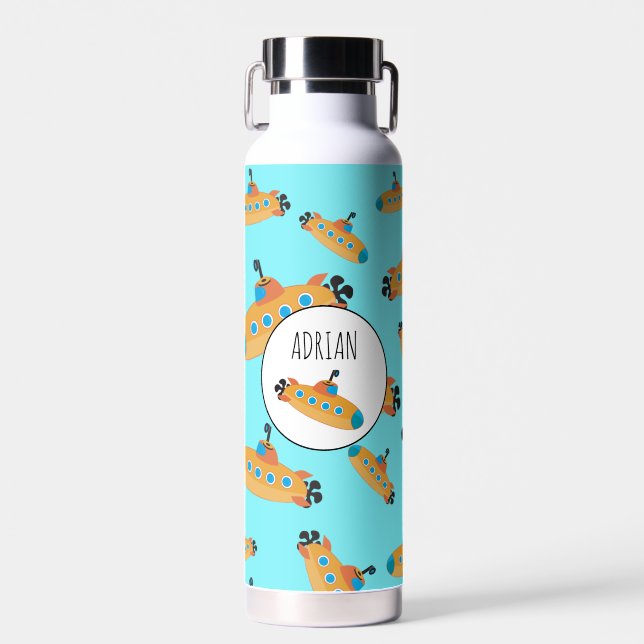 Bouteille D'eau École de Motif de sous-marin Cute (Avant)