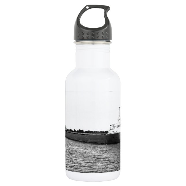 Bouteille D'eau Edmund Fitzgerald sur la rivière de St Clair (Devant)