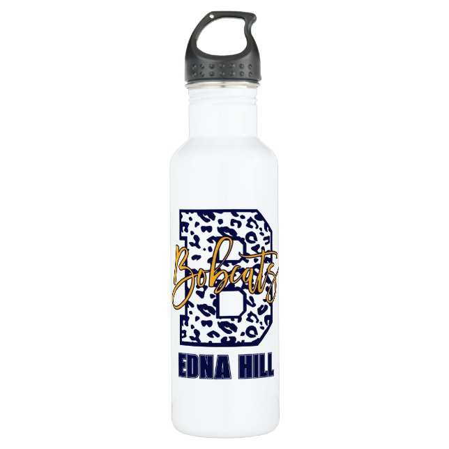 Bouteille D'eau Edna Hill "B" Bobcats Water Bottle (Devant)