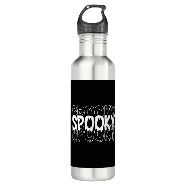 Bouteille D'eau Éffrayant Halloween effrayant Halloween Lover (Devant)