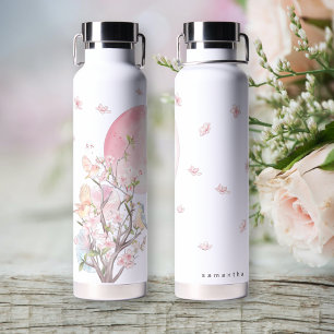 Bouteille D'eau Elégante Fête des mariées en fleur de cerisier