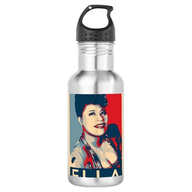 Bouteille D'eau Ella Fitzgerald (Devant)