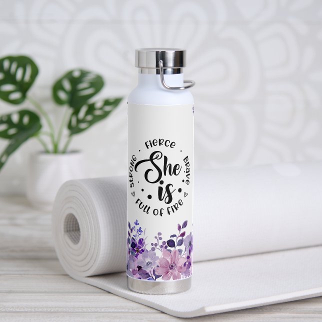 Bouteille D'eau Elle est (Yoga)