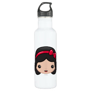 Bouteille D'eau Emoji blanc de neige