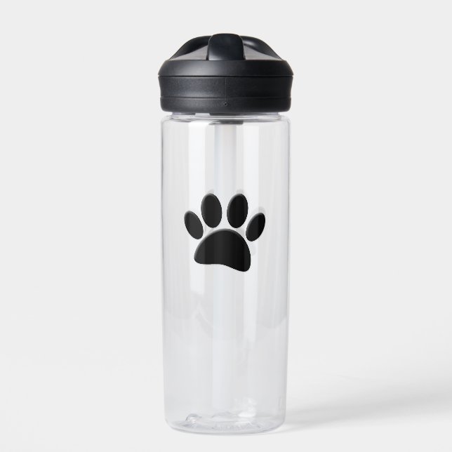 Bouteille D'eau Empreinte de chien (Extérieur)