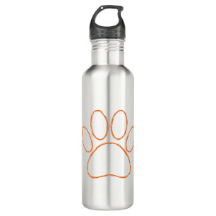 Bouteille D'eau Empreinte de patte de chiot