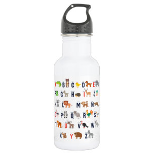 Bouteille D'eau En Acier Inoxydable ABC Waterbottle de l'enfant