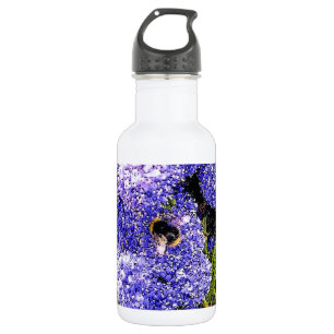 Bouteille D'eau En Acier Inoxydable Abeille de fleur de Ceanothus