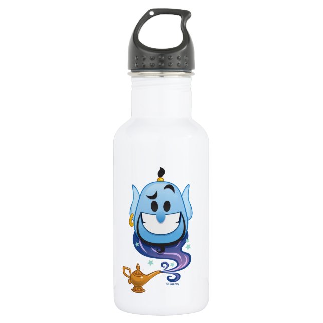 Bouteille D'eau En Acier Inoxydable Aladdin Emoji| Genie (Devant)
