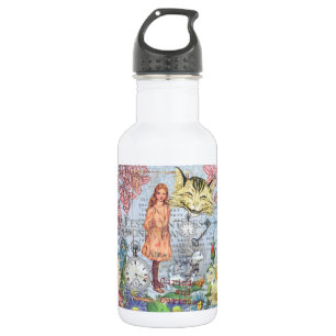 Bouteille D'eau En Acier Inoxydable Alice au pays des merveilles Classique Rackham