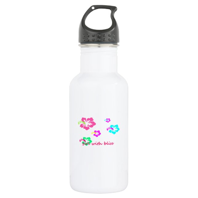 Bouteille D'eau En Acier Inoxydable Aluminium de liberté de bonheur 16 onces (Devant)