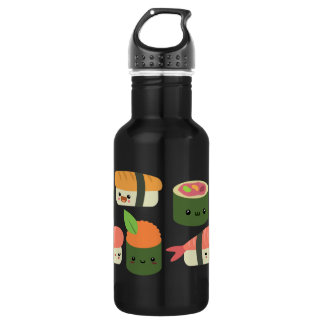 Bouteille D'eau En Acier Inoxydable Amis de sushi