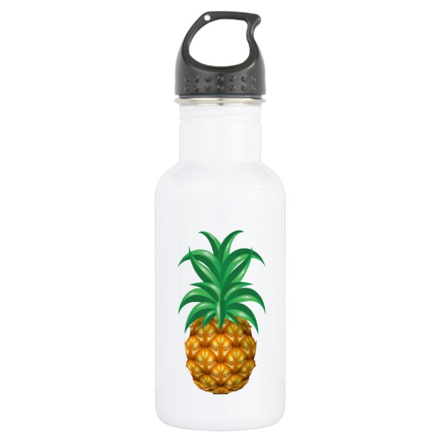 Bouteille D'eau En Acier Inoxydable Ananas (Devant)
