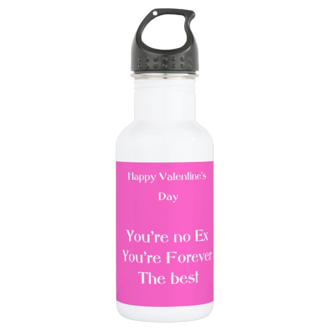 Bouteille D'eau En Acier Inoxydable Ancien amoureux de la Saint-Valentin (Devant)