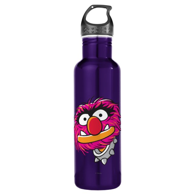 Bouteille D'eau En Acier Inoxydable Animal avec collier (Devant)