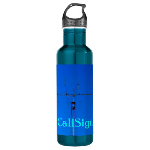 Bouteille D'eau En Acier Inoxydable Appel radio amateur