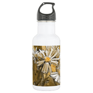 Bouteille D'eau En Acier Inoxydable Art numérique Wild Aster