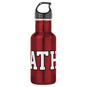 Bouteille d'eau en acier inoxydable avec monogramm