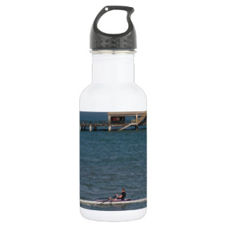 Bouteille D'eau En Acier Inoxydable Aviron en mer