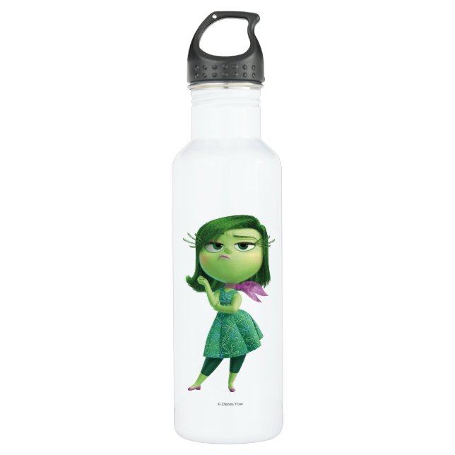 Bouteille D'eau En Acier Inoxydable Brut (Devant)