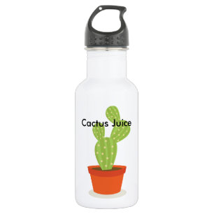 Bouteille D'eau En Acier Inoxydable Cactus succulent mignon - jus de cactus