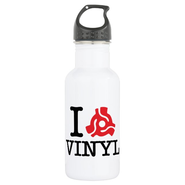 Bouteille D'eau En Acier Inoxydable Carte I 45 Vinyl (Devant)
