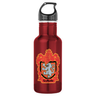 Bouteille D'eau En Acier Inoxydable Carton Gryffindor Crest