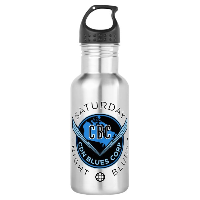 Bouteille D'eau En Acier Inoxydable CBC Saturday Night Blues (Devant)