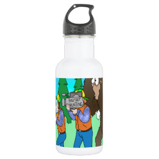 Bouteille D'eau En Acier Inoxydable Chasse Bigfoot