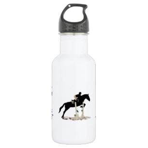 Bouteille D'eau En Acier Inoxydable Cheval de pullover de chasseur