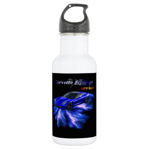 Bouteille D'eau En Acier Inoxydable Chevy : Pastenague 2013 de Corvette