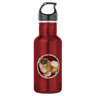 Bouteille D'eau En Acier Inoxydable Chien Espagnol Tibétain