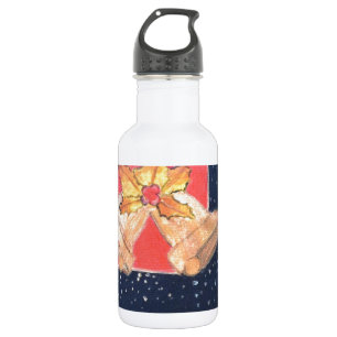 Bouteille D'eau En Acier Inoxydable Christmas Bells