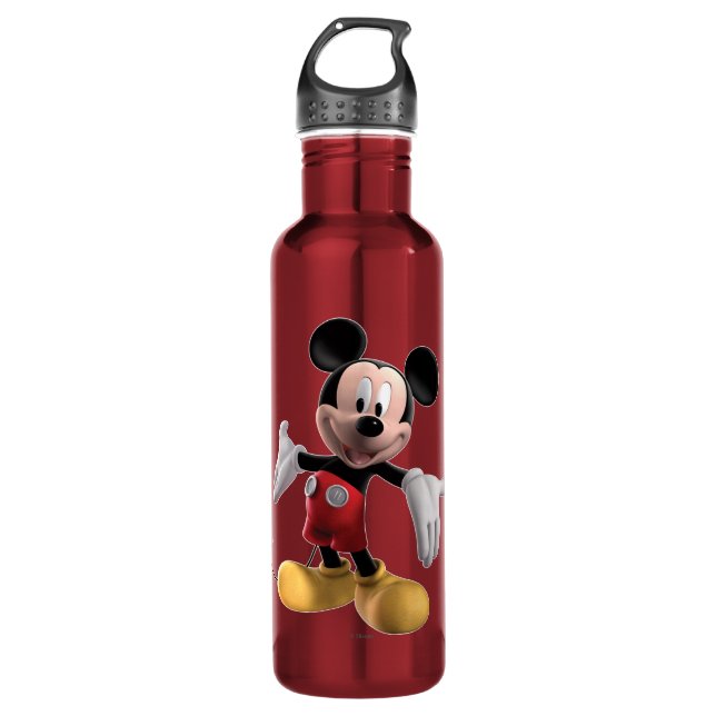 Bouteille D'eau En Acier Inoxydable Club Mickey Mouse| Bienvenue (Devant)