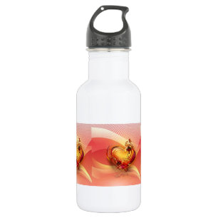 Bouteille D'eau En Acier Inoxydable Coeurs de la Saint Valentin