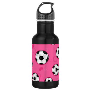 Bouteille D'eau En Acier Inoxydable Copie rose mignonne d'étoile du football