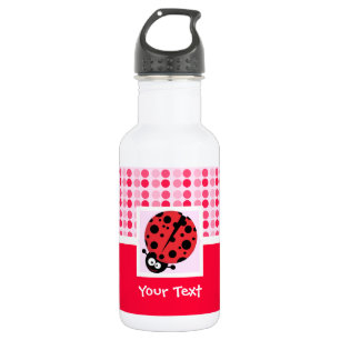 Bouteille D'eau En Acier Inoxydable Cute Ladybug